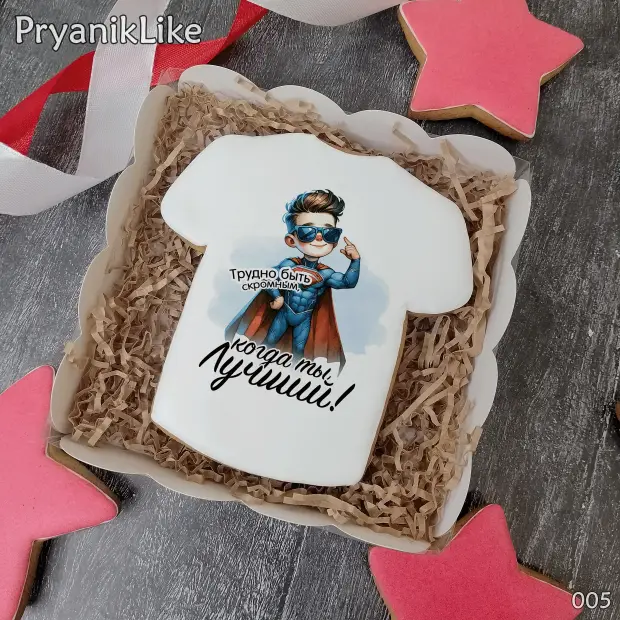 Пряник футболка (10-10 см.)